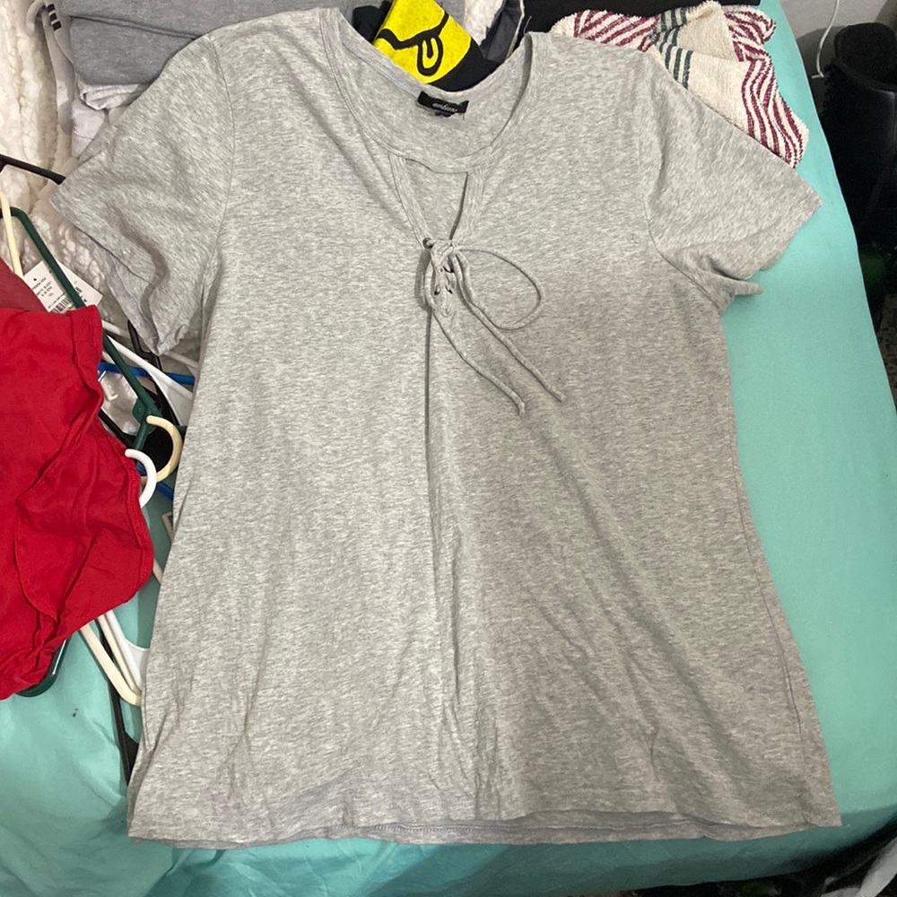 It’s size 3X but it runs small so it’s like a Medium